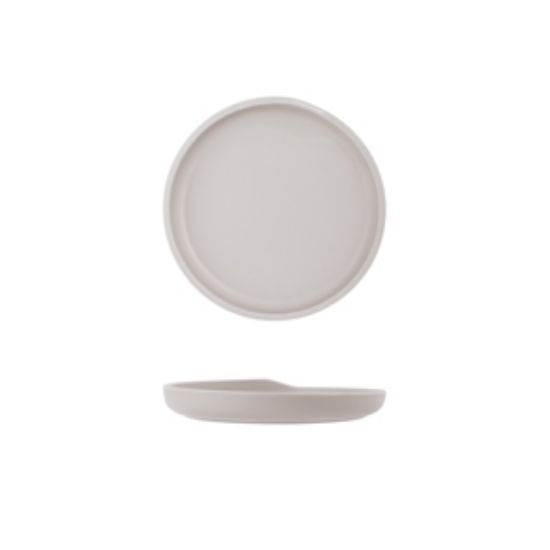White Copenhagen Round Melamine Plate 17cm (6)