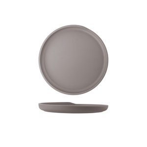 Sand Brown Copenhagen Round Melamine Plate 22.5cm (6)