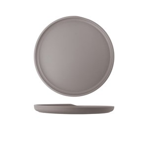 Sand Brown Copenhagen Round Melamine Plate 28cm (6)