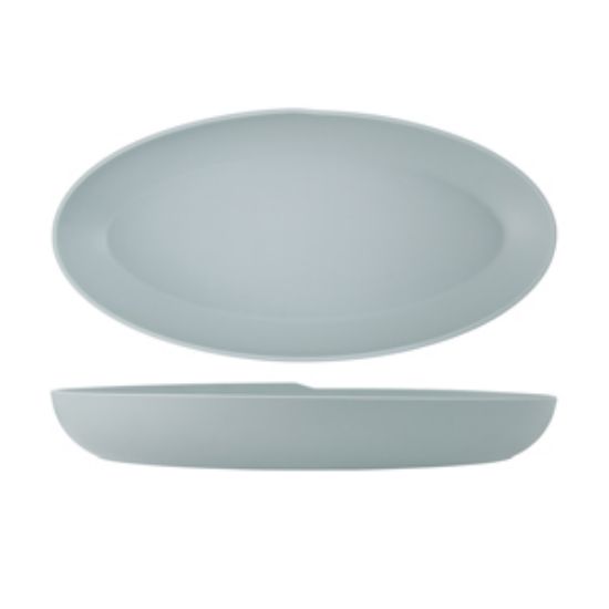 Jade Copenhagen Oval Melamine Deep Dish 55 X 27.5 X 7.5cm