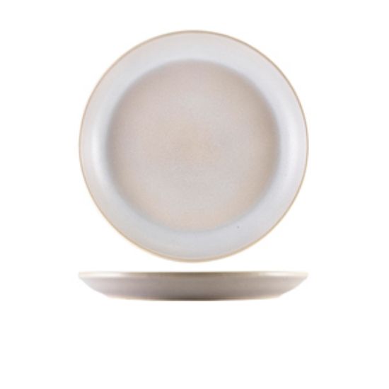 Terra Stoneware Antigo Barley Coupe Plate 24cm (6)