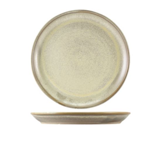 Terra Porcelain Matt Grey Coupe Plate 27.5cm (6)