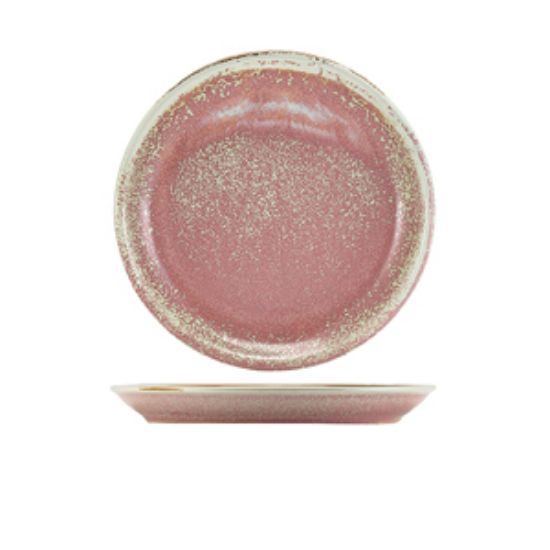 Terra Porcelain Rose Coupe Plate 24cm (6)