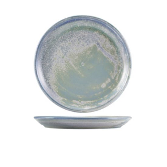 Terra Porcelain Seafoam Coupe Plate 24cm (6)