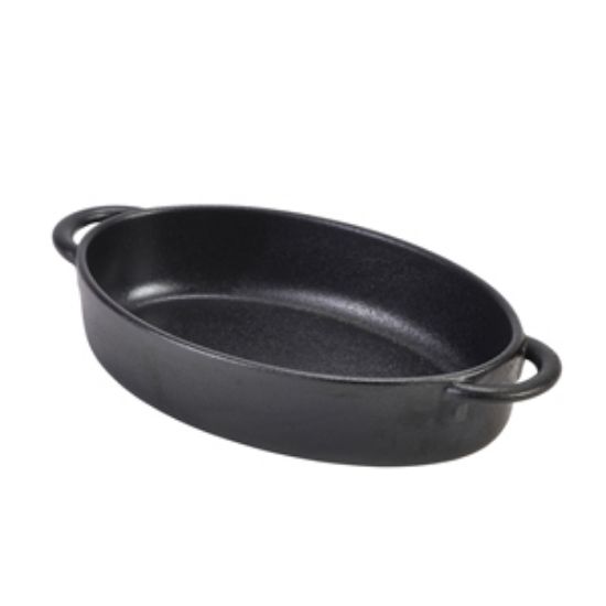 Forge Stoneware Oval Dish 17.5 X 11.5 X 4cm (6)