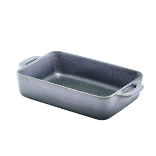 Forge Graphite Stoneware Rectangular Dish 16 X 10.5 X 4cm (6)