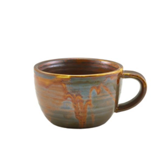 Terra Porcelain Rustic Copper Coffee Cup 28.5cl/10oz (6)