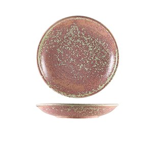 TERRA PORCELAIN ROSE DEEP COUPE PLATE 21CM (6)