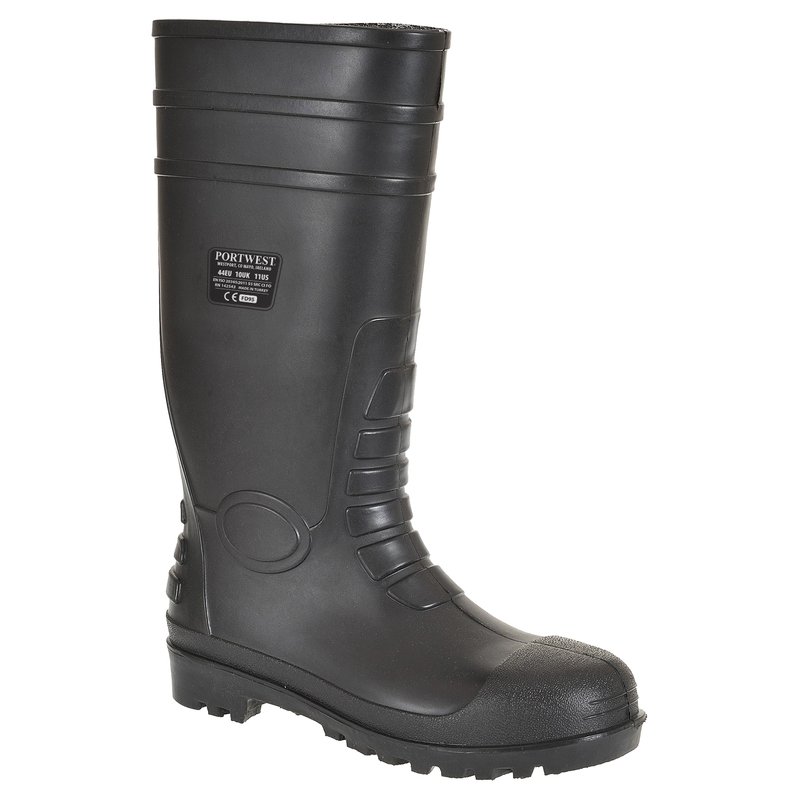 TOTAL SAFETY WELLINGTON S5 BLACK SIZE 10