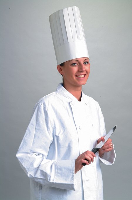 CHEFS HAT SIZE 10" (50)