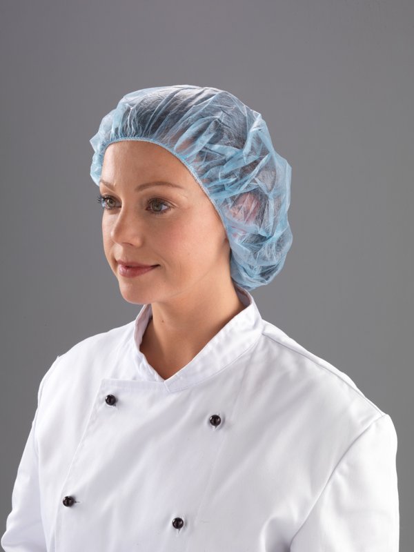 Bouffant Cap Blue - Large 53mm (100)