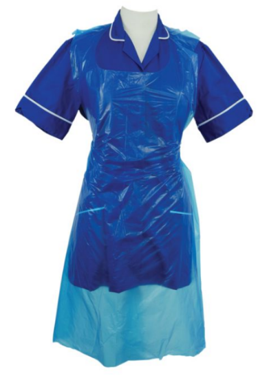 Disposable Aprons 69cm X 102cm Roll Blue 8mu (200)