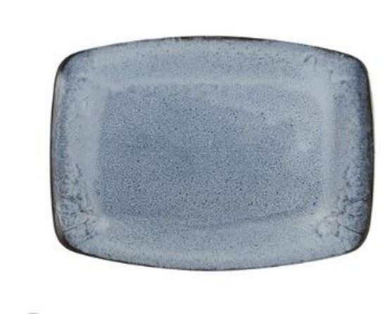 Aura Glacier Rectangular Plate 27cm (Case Of 6)