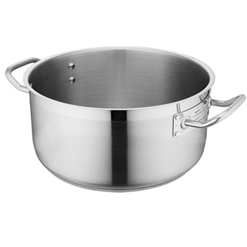 S/S CASSEROLE PAN 32x12.5cm 10Ltr