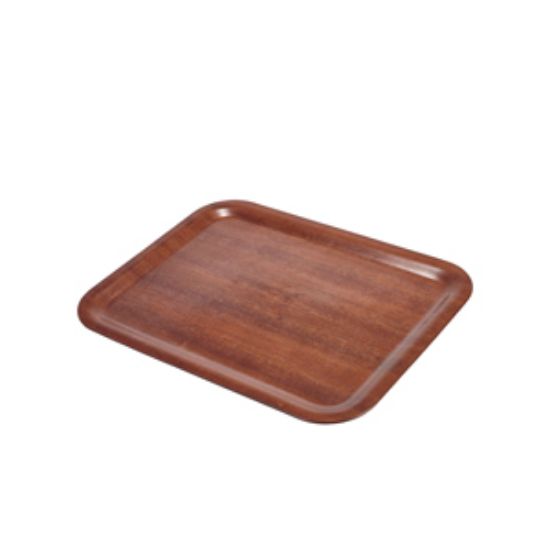 Darkwood Mahogany Tray 43 X 33cm
