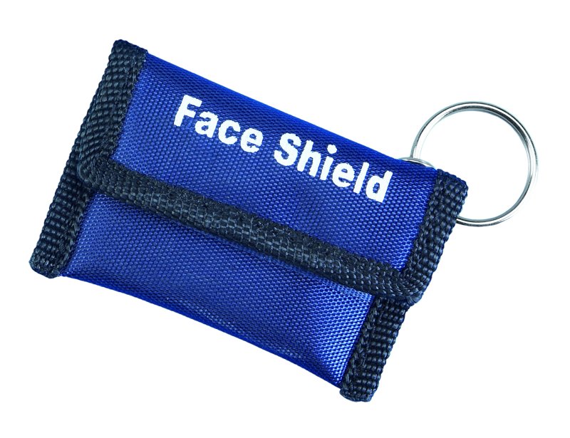 Keyring With Face Shield