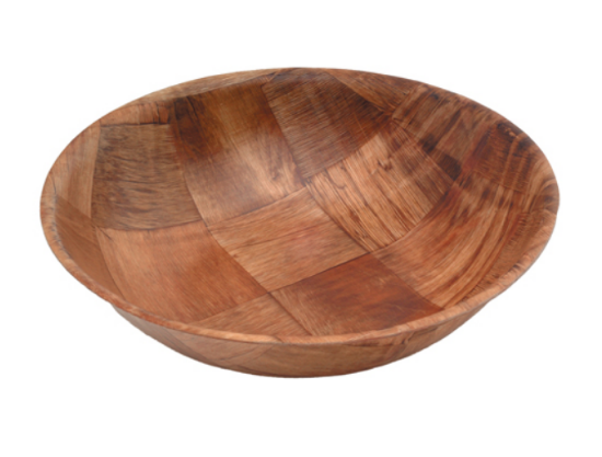 Woven Wood Bowls 10 Dia (12)