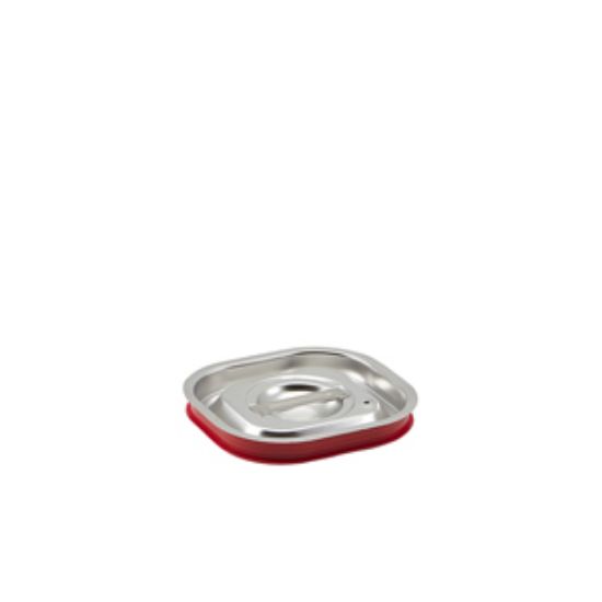 St/St Gastronorm Sealing Pan Lid 1/6