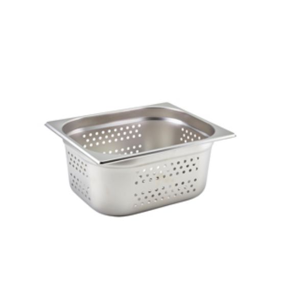 Genware Perforated St/St Gastronorm Pan 1/2 - 150mm Deep