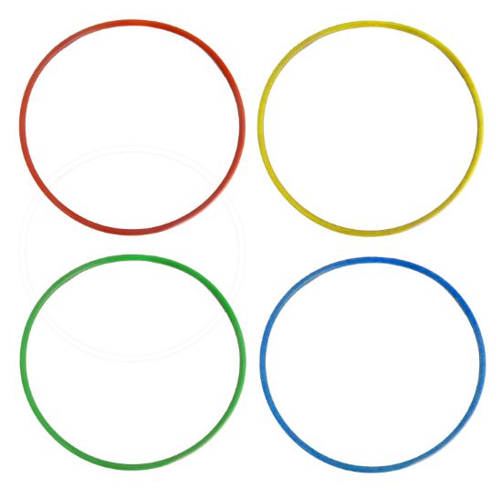 Unger Ergo! Set Of 4 Colour O-Rings