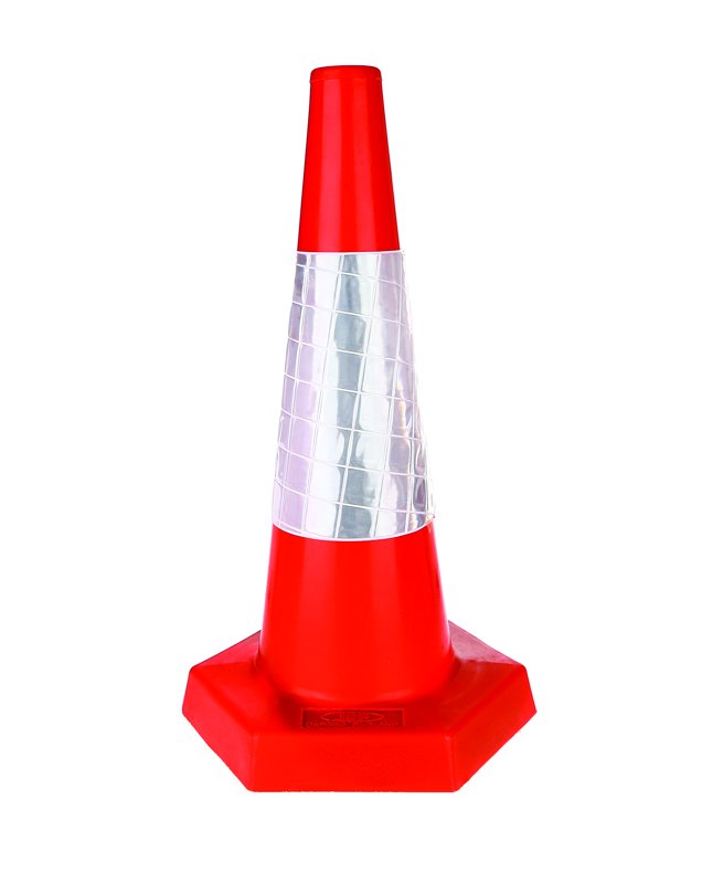 SAND WEIGHTED TRAFFIC CONE 500MM