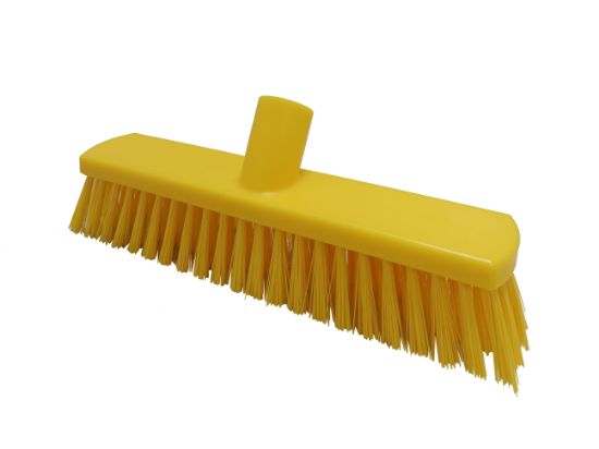 280mm Stiff Fill Sweeping Broom - Yellow *s