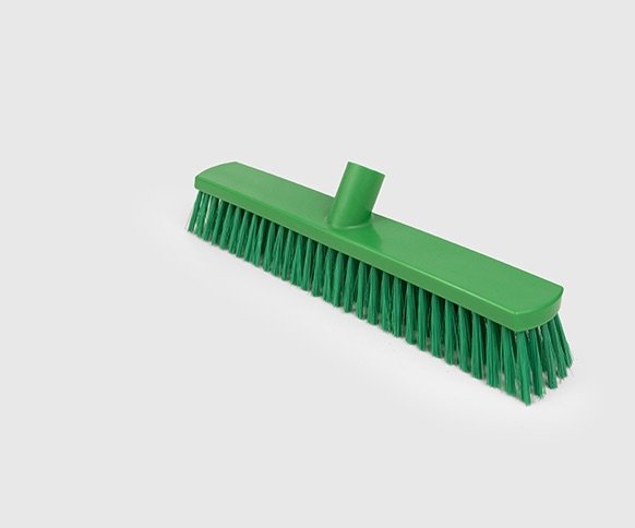 Eco Stiff Sweeping Brush Green 380mm