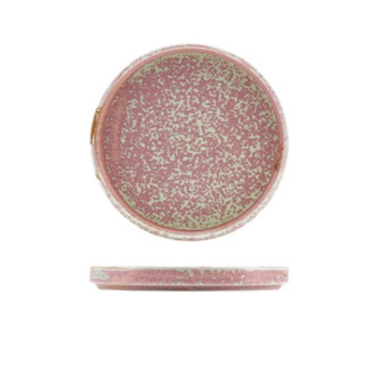 Terra Porcelain Rose Low Presentation Plate 18cm (6)
