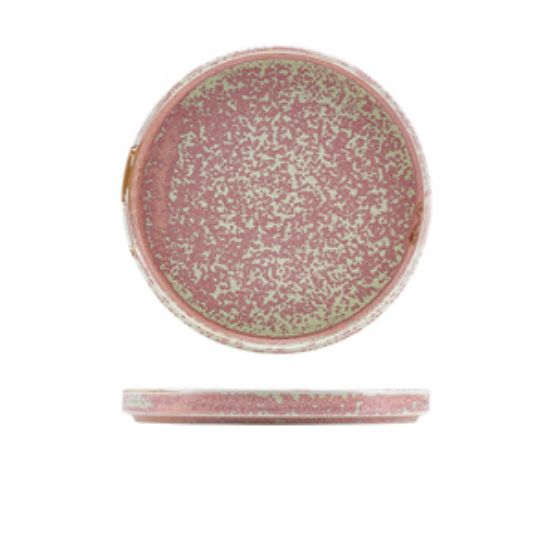 Terra Porcelain Rose Low Presentation Plate 21cm (6)