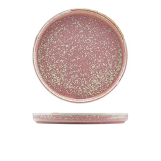 Terra Porcelain Rose Low Presentation Plate 25cm (6)