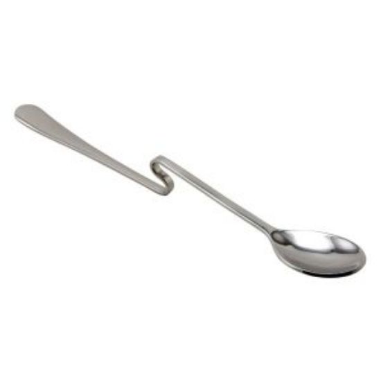 Hanging Latte Spoon 8"" 18/8 S/St. (Dozen)