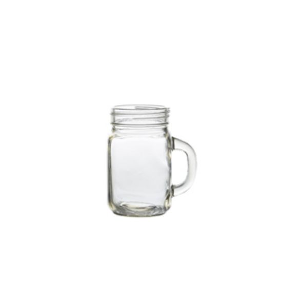 Genware Glass Mason Jar 43.5cl / 14.7oz (12)