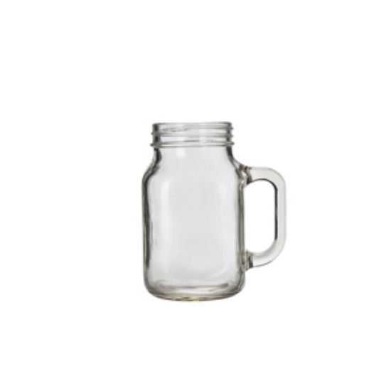 Genware Glass Mason Jar 50cl / 17.5oz (12)
