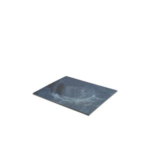 Genware Aqua Blue Melamine Platter GN 1/2