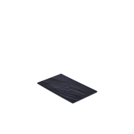 Slate Melamine Platter GN 1/4 26.5x16cm