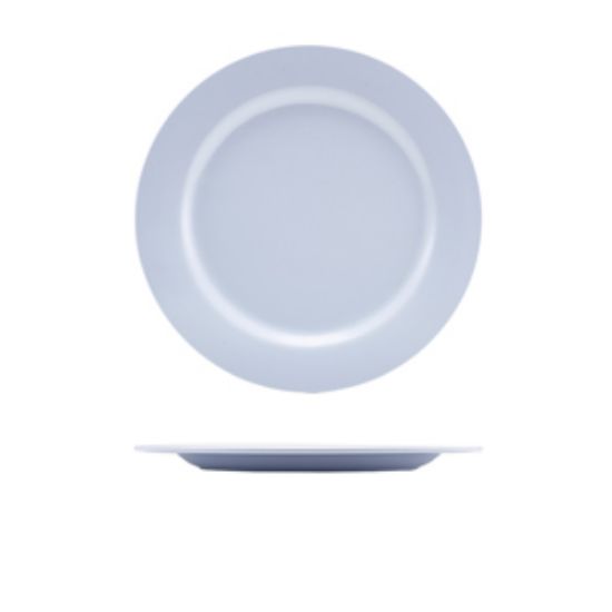 Genware 9 Melamine Dinner Plate White (12)