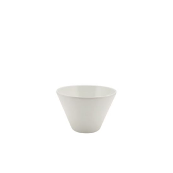 White Melamine Conical Buffet Bowl 12.7cm