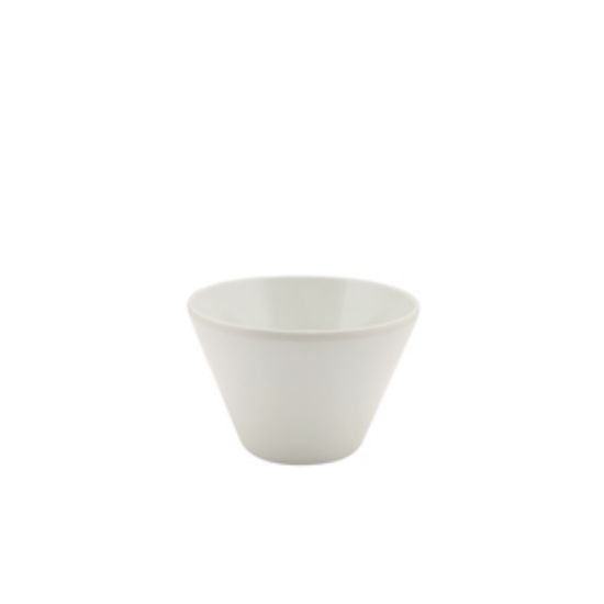 White Melamine Conical Buffet Bowl 15.7cm