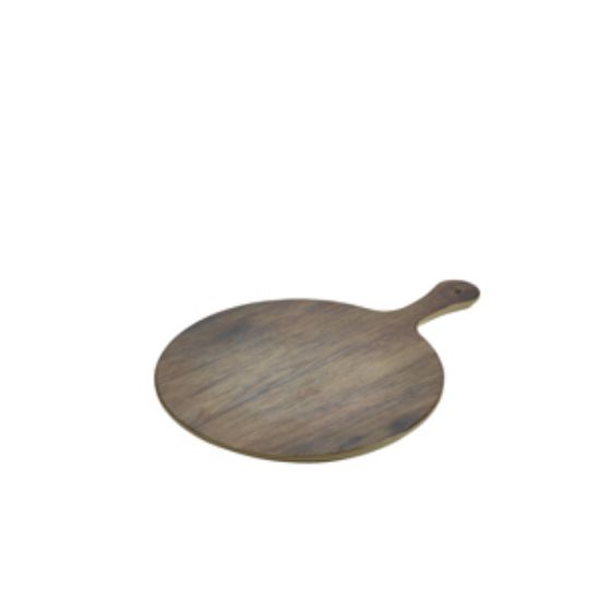 Wood Effect Melamine Paddle Board Round 17""