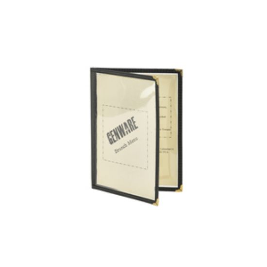 American Style Clear Menu Holder A5- 2 Page