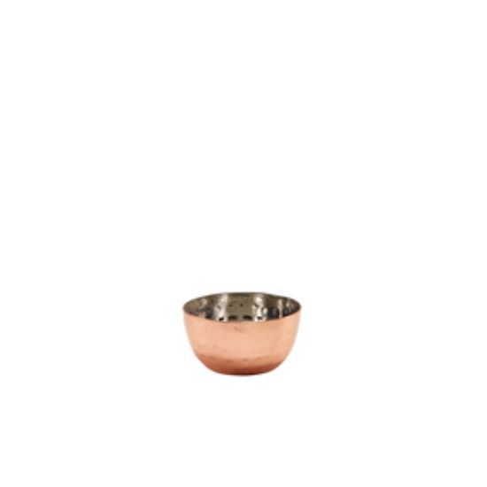Genware Copper Plated Mini Hammered Bowl 57ml/2oz (24)