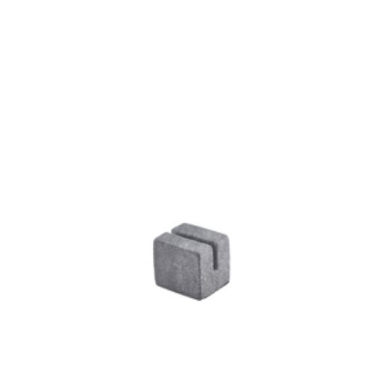 Grey Marble Sign Holder 3 X 2.5 X 2.5cm