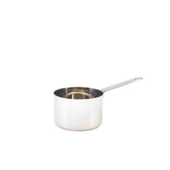 Mini Stainless Steel Saucepan 9 X 6.3cm (6)