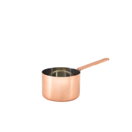 Mini Copper Saucepan 9 X 6.3cm (6)