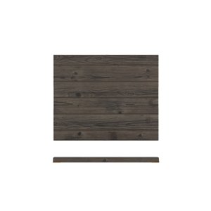 Oak/White New Haven Melamine GN1/2 Slab 32.5 X 26.5cm