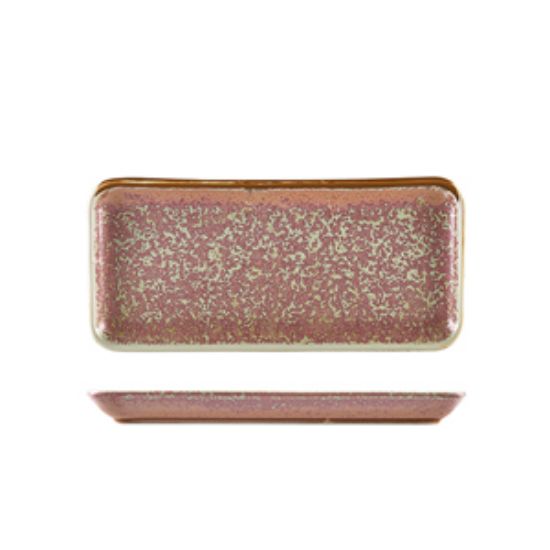 Terra Porcelain Rose Narrow Rectangular Platter 27 X 12.5cm (6)