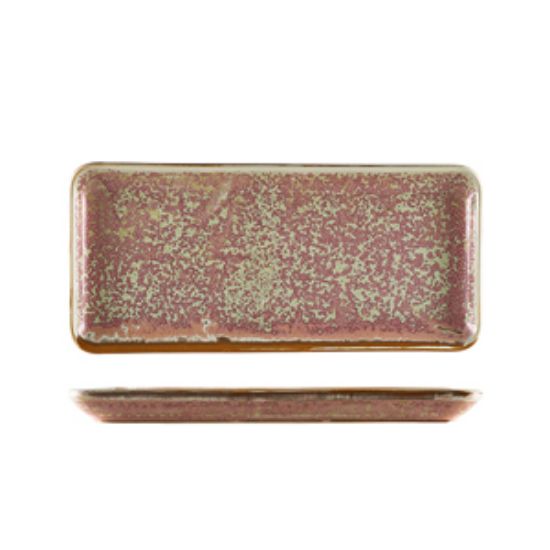 Terra Porcelain Rose Narrow Rectangular Platter 31 X 14cm (6)