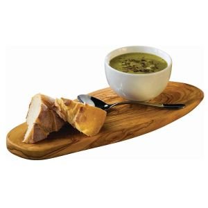 Olive Wood Rustic Platter 26 X 13cm+/-