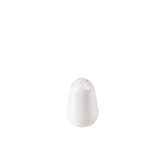 Genware Porcelain Pepper Pot 7cm/2.75 (6)