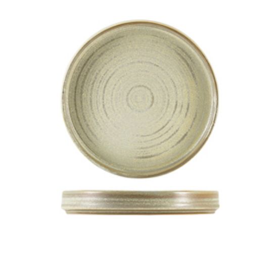 Terra Porcelain Matt Grey Presentation Plate 20.5cm (6)